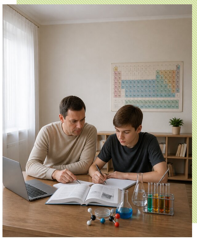 Репетитор по химии 8 класс в Котласе по цене от 1244 р. | Репетитор-Ктл